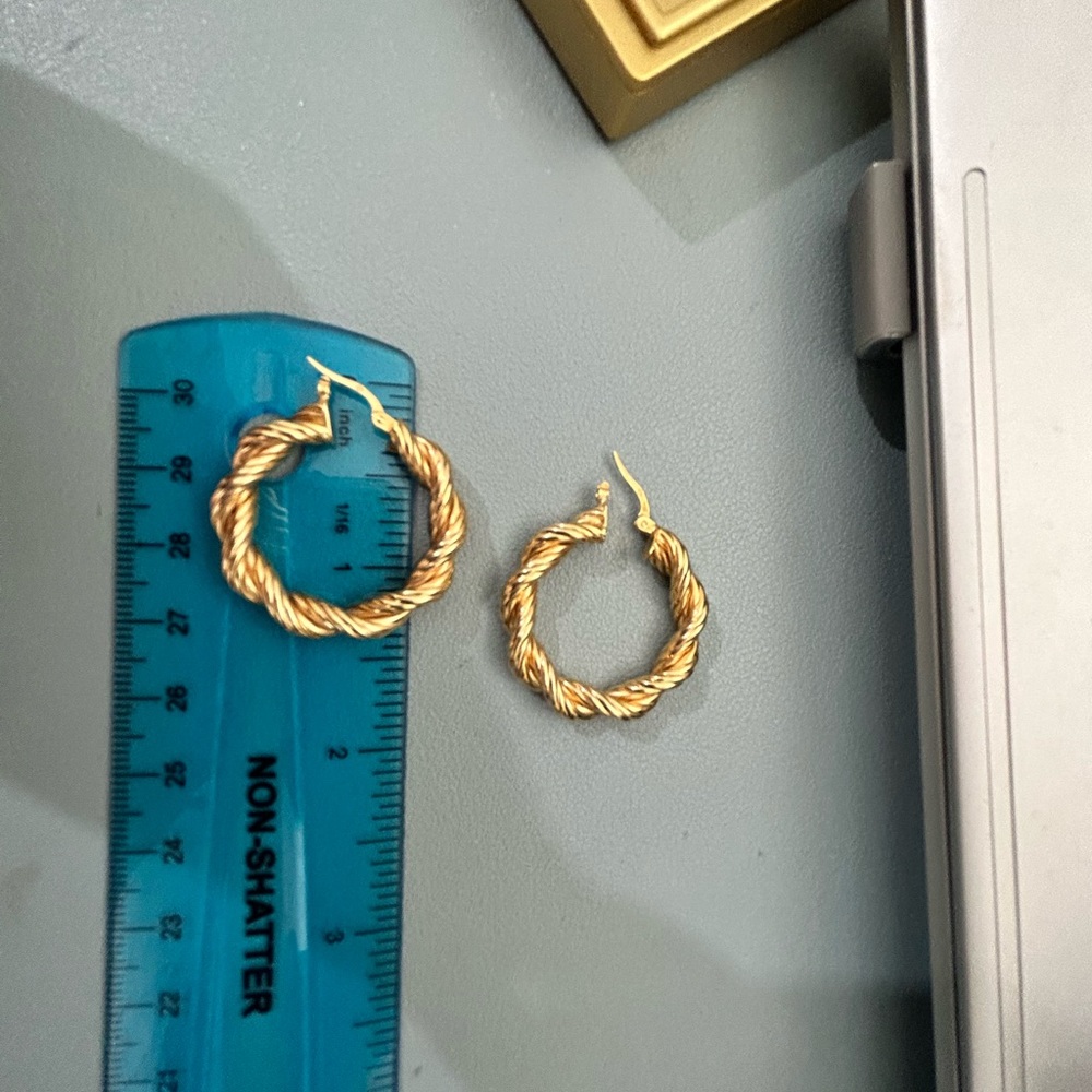 14k gold earrings